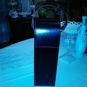 BYOB leather bottle bag